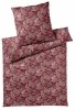 Elegante poszewka satyna Decoration wein-rot 2428 40x40, 40x80, 80x80
